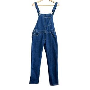 LEVI’S Heritage Overalls Women’s S Dark Wash Denim Blue Jean Cotton Relaxed Fit